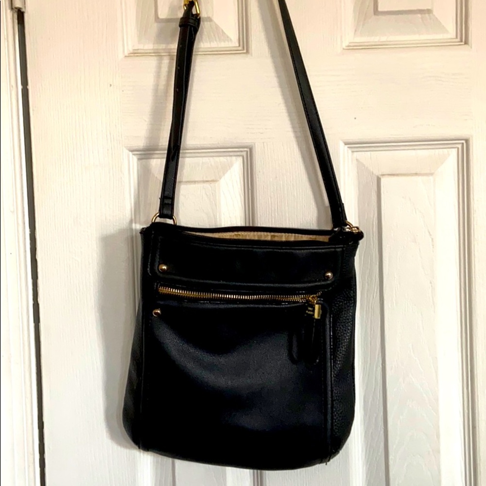 Black Leather Juicy Couture Crossbody
